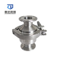 Sanitary Check Valve fluid spare parts 304/316 Clamp connected stainless steel no-return spring valve